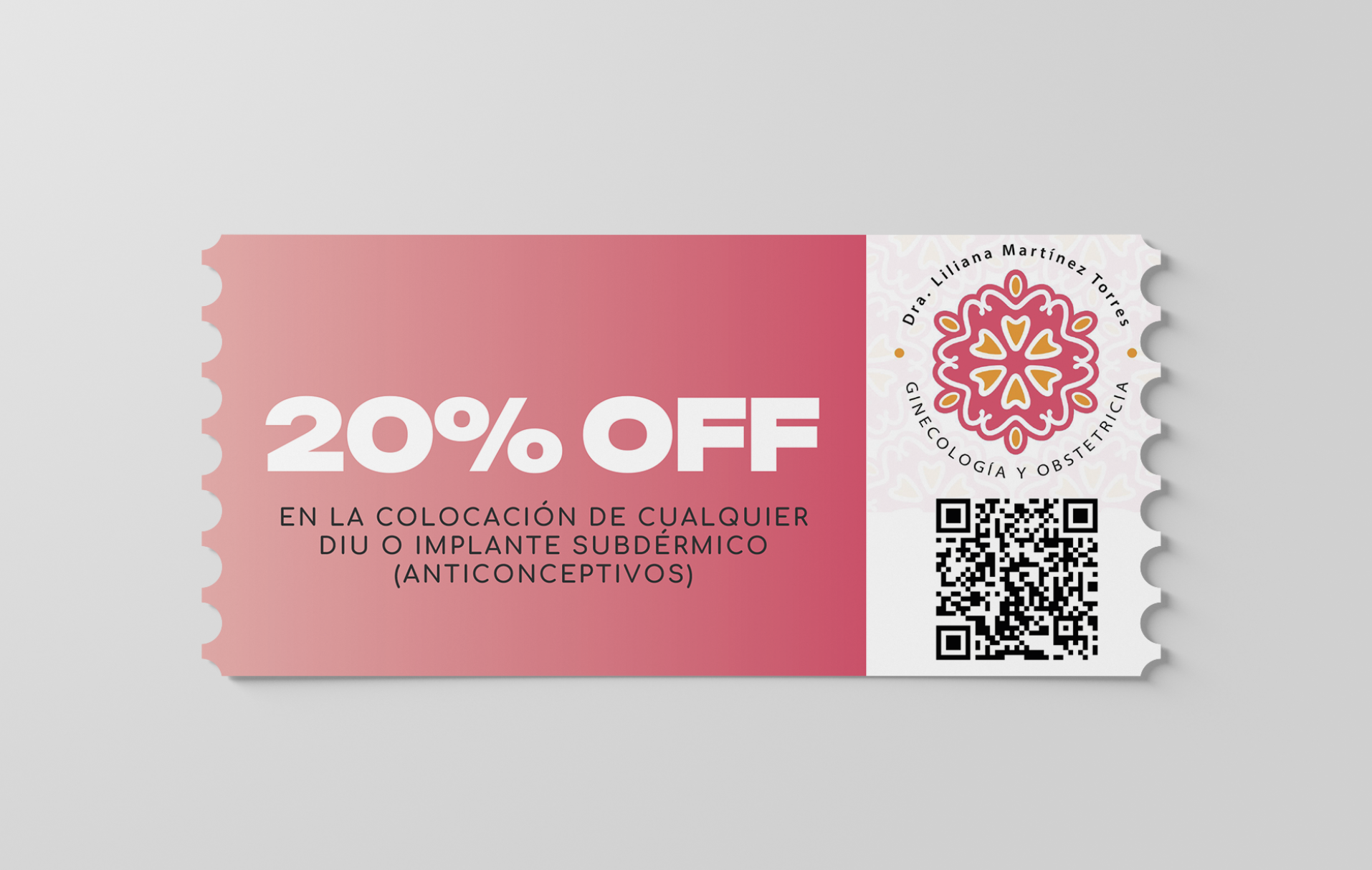 Cupón Ginecóloga Liliana Martínez